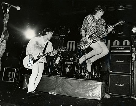 Manics at The Marquee in London, 1991. Photo: Martyn Goodacre