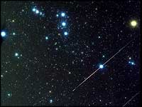 Stars in the night sky