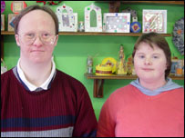Andrew and Helen, ingleses que nasceram com a síndrome de Down 