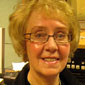 Betty Wallace in the BBC Radio Ulster studio