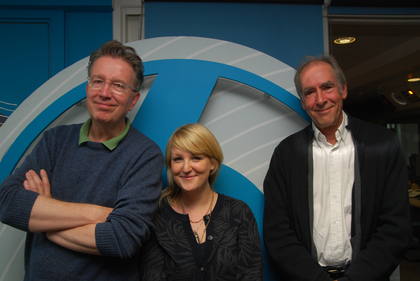 Tom with Chrissie Abbott & John Pasche