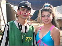 सर्कस में विदेशी कलाकार