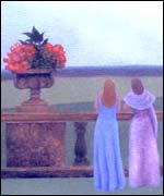 On the terrace by Ann Brain 