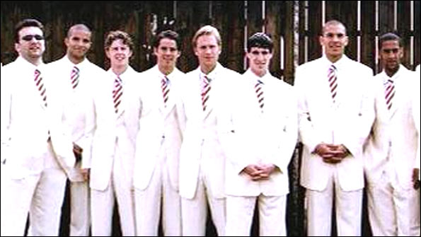 Liverpool in their Armani suits