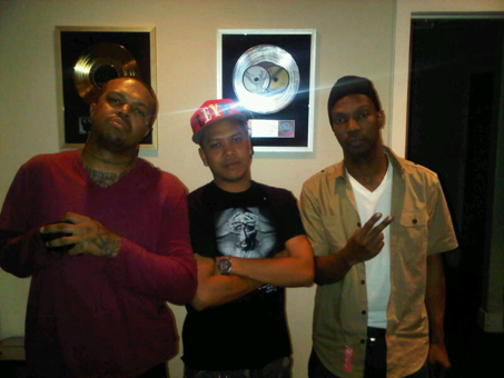Chuckie with Three 6 Mafia