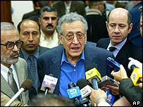 BM temsilcisi Lahdar Brahimi
