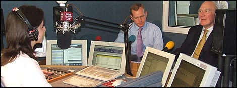 Sir Menzies Campbell at BBC Somerset Sound