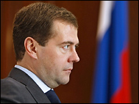 Rusya Federasyonu Başkanı Dimitri Medvedev