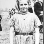 The only picture I ever had of my sister Sylvia, who was the sole child casualty of the Guernsey evacuation. It was found for me by a kind contact in Guernsey, in the 1990's. Taken at a school sports, probably 1939