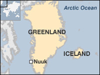 Greenland map