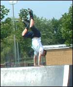 Skating in Bedworth 