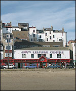 Part of Scarborough seafront