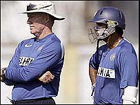 राहुल द्रविड़ और ग्रेग चैपल