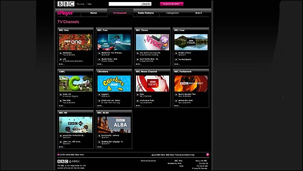 The BBC iPlayer