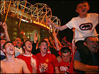 Man United fans at Old Trafford [Getty Images]