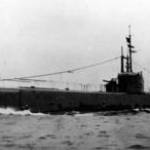 John Darlington Bruce’s Submarine, HMS Rorqual, a Porpoise class minelayer built in 1936.