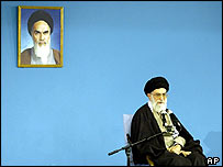 İran'ın dini lideri Ayetullah Ali Hamaney