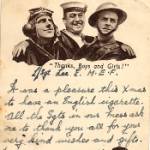 A card from a grateful soldier.