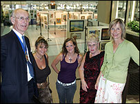 The launch of the exhibition