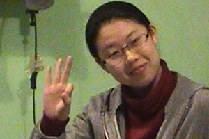 Talent unexpectedly found God when she left China to study in Luton.