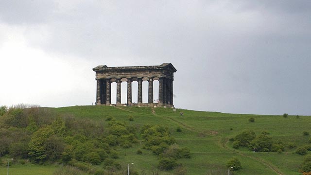 Penshaw Hill in Wearside.
