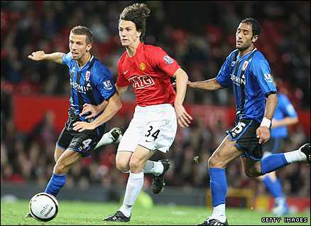 Rodrigo Possebon in action against Middlesbrough