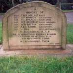 Memorial for airmen at Tingley, Leeds