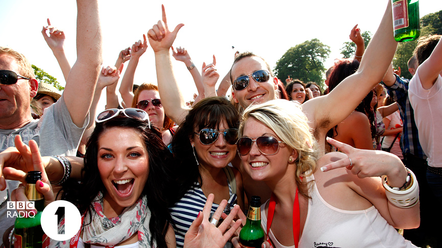 Photos of the Radio 1's Big Weekend audience on Saturday