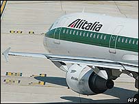 Letadlo Alitalia