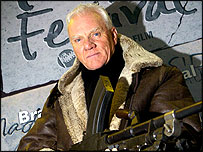 Malcolm McDowell at the Bradford Film Festival