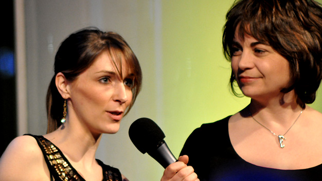 Emily Smith and Mary Ann Kennedy. Photo by Simone Byrne.