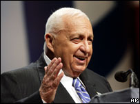 اسرائیلی وزیرِاعظم ایریل شیرون