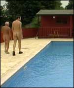 Chris Jackson by pool