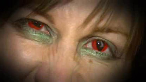 Example of cosmetic contact lenses