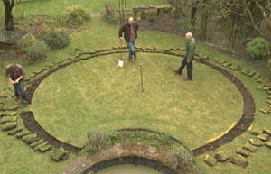 Circular lawn