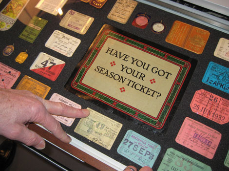 A collection of tickets