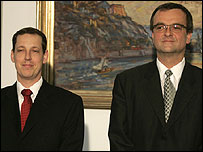 Miroslav Kalousek a Stanislav Gross po páteční schůzce