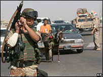 سرباز عراقی در بصره