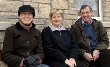 Cherrie McIlwaine, Valerie Tweedie and John Cushnie