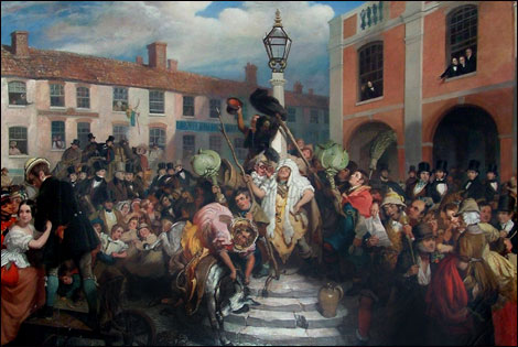 Robert William Buss - The Mock Mayor (1844) 