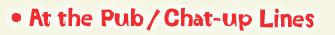 Chat up lines / valentines