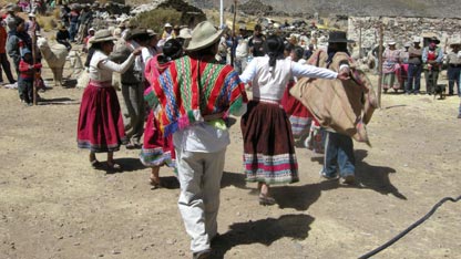 A traditional dance in the Ran Ran festival
