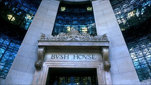 Picture of the outside of Bush House