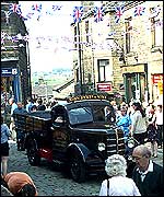 civilian vehicle on show