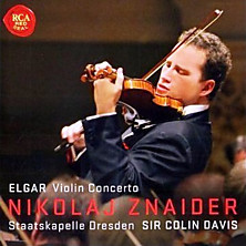 Review of Violin Concerto (feat. violin Nikolaj Znaider, cond. Sir Colin Davis, orch. Staatskapelle Dresden)