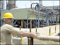 Kerkük'te petrol tesisi