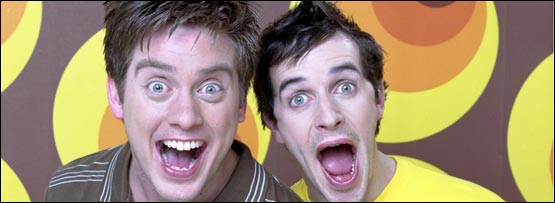 CBBC presenters Dick and Dom