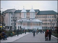 Bükreş sokakları