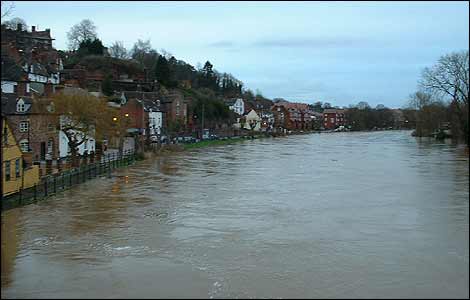 Bridgnorth floods