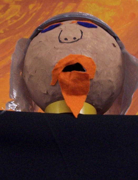 A close up of Wallace.